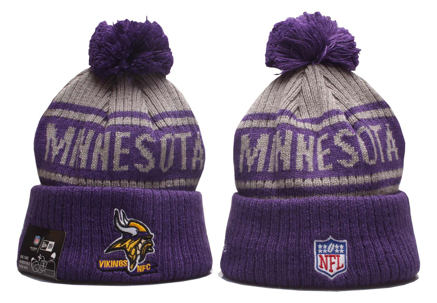2023 NFL Minnesota Vikings beanies ypmy1->tennessee titans->NFL Jersey